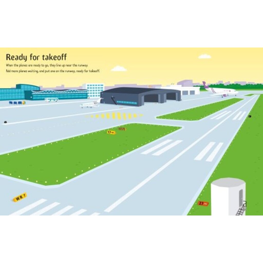 First Sticker Book Airport