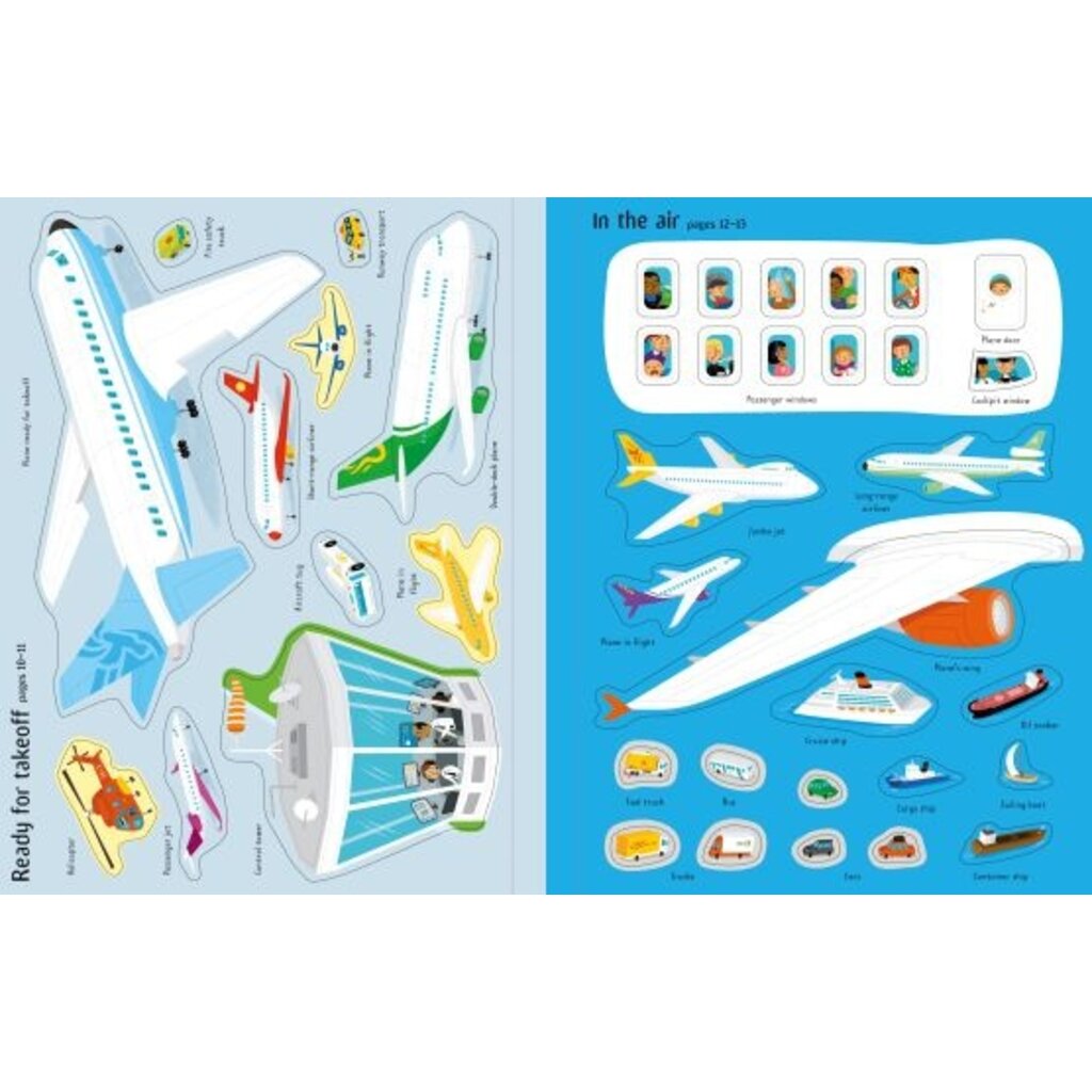 First Sticker Book Airport