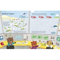 Wipe Clean Airport Activities Kids Book