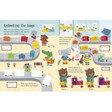 Wipe Clean Airport Activities Kids Book