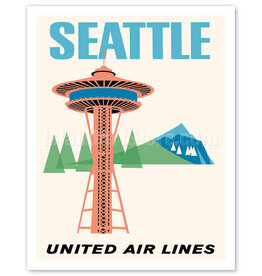Seattle Luggage Tag: Space Needle