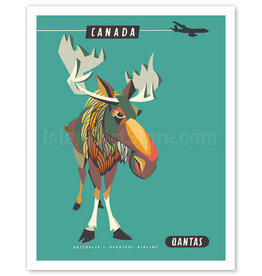 Canada Luggage Tag: Moose