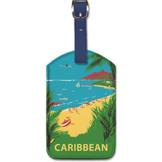 Caribbean Luggage Tag