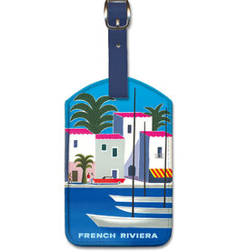 French Riviera Luggage Tag