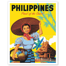 Philippines Luggage Tag: Pearl of the Orient