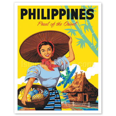 Philippines Luggage Tag: Pearl of the Orient