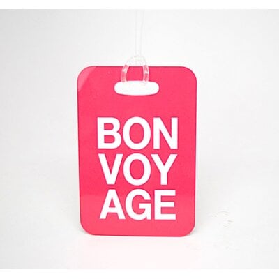 Bon Voyage Luggage Tag