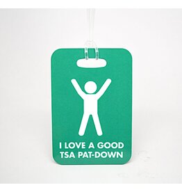 TSA Pat-Down Luggage Tag