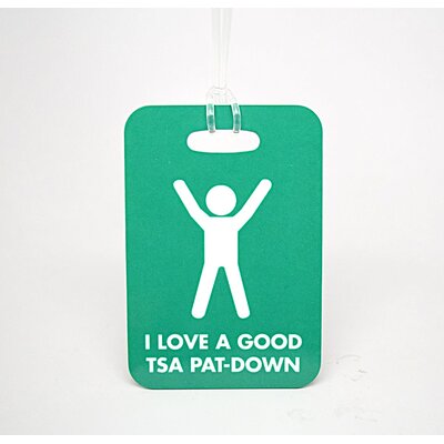 TSA Pat-Down Luggage Tag