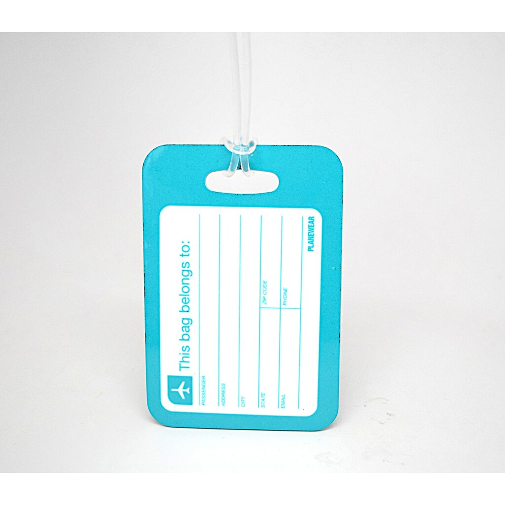 Resting Beach Face Luggage Tag