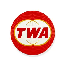 WHMS- TWA Logo Coaster