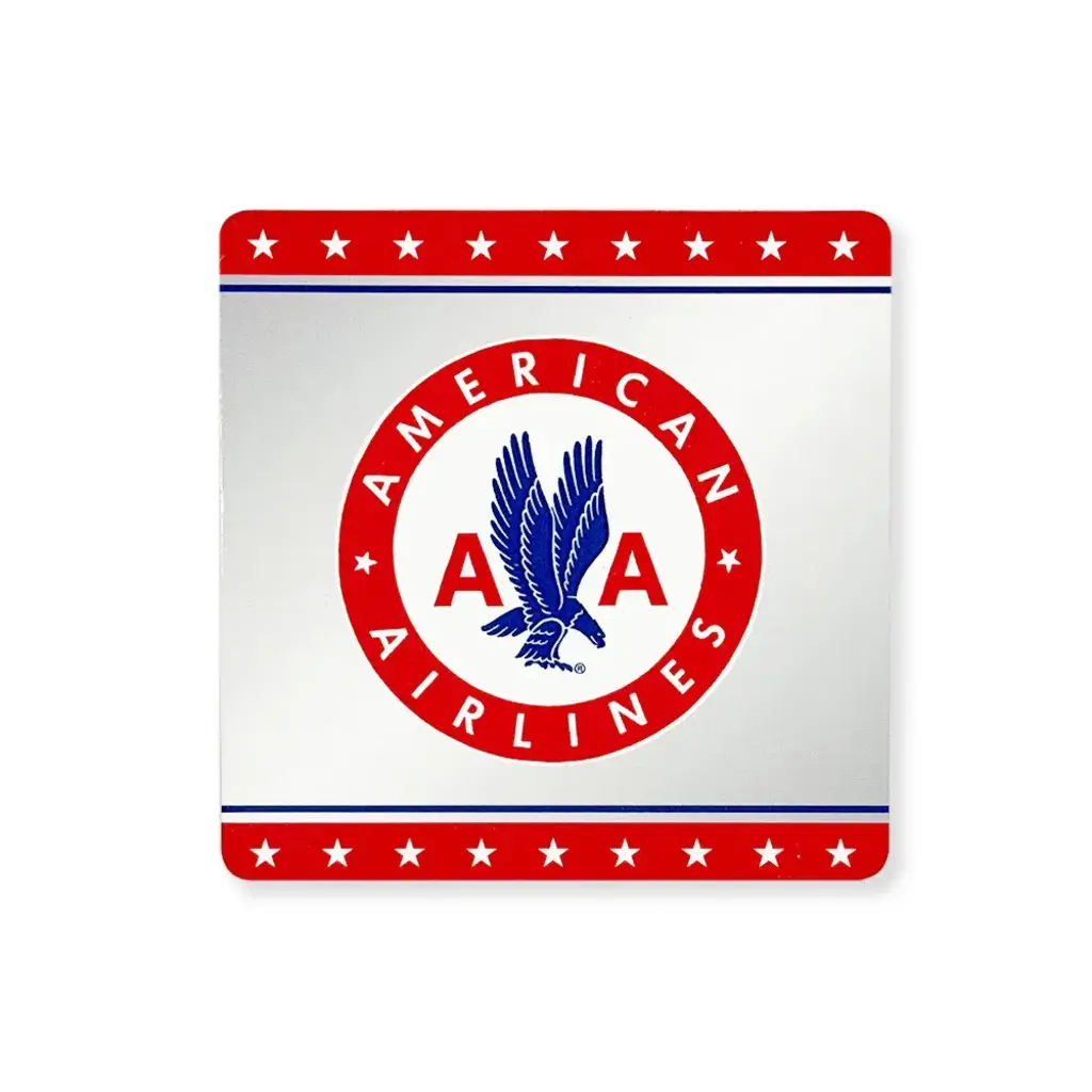 WHMS-  American Airlines Logo Coaster