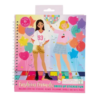 WHF&R Fashion Friends Dress up Sticker Book