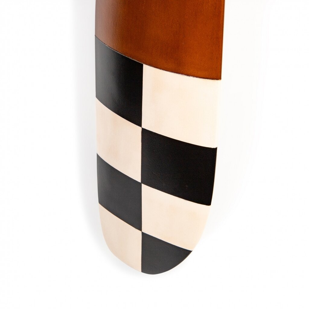 Barnstormer Propeller # 3 - Ivory & Black Checkered