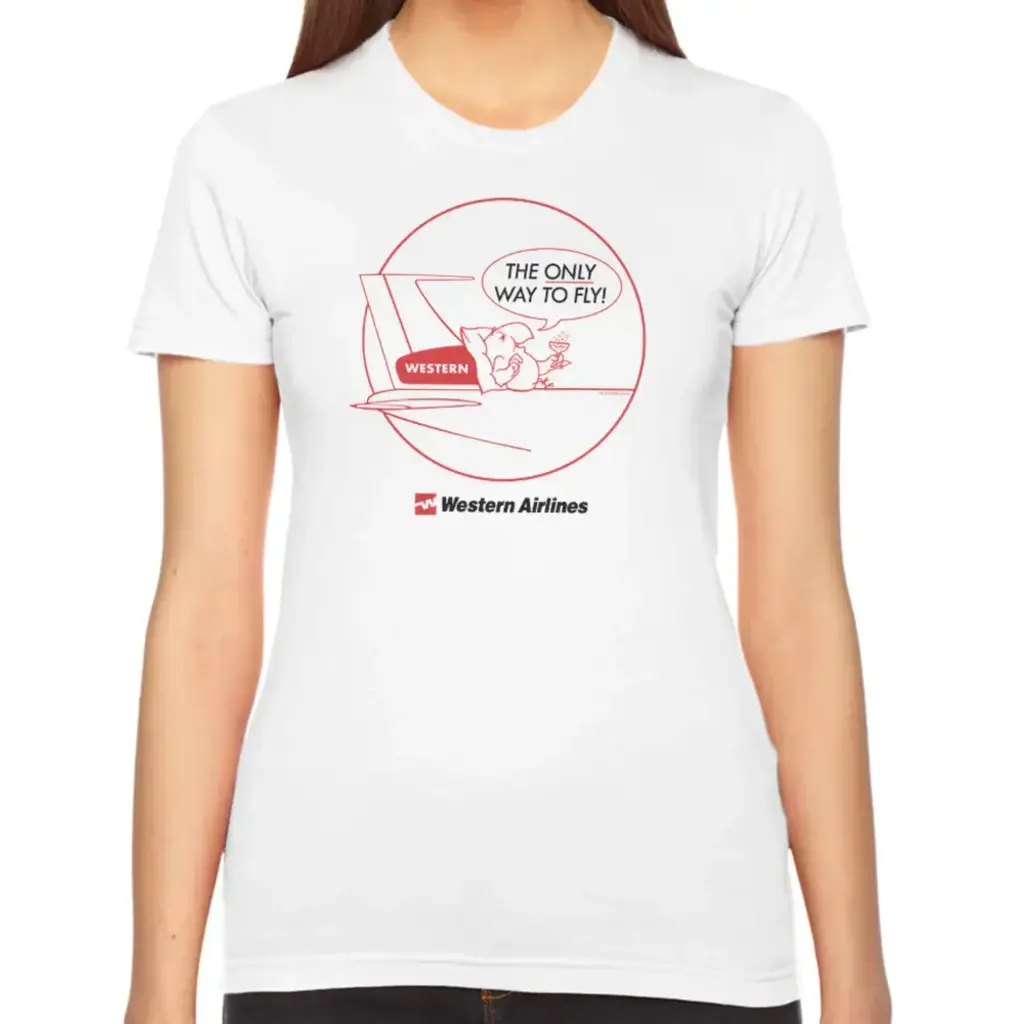 Womens Western Wally Retro T-shirt
