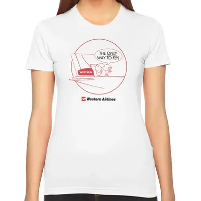 Womens Western Wally Retro T-shirt