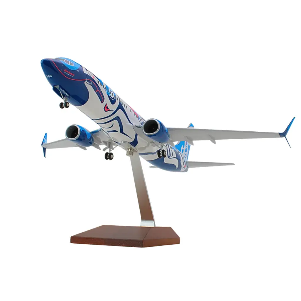 Alaska 737-800 Salmon 1/100