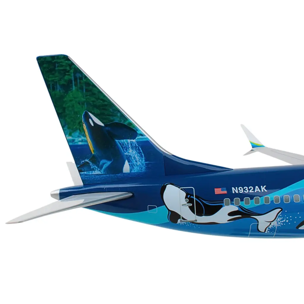 Alaska 737MAX9 Orca 1/100
