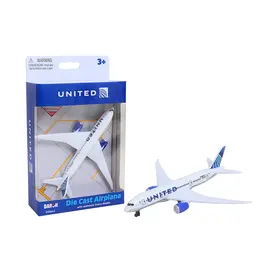 United Airlines Airplane Play Toy