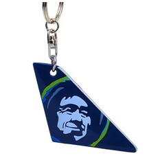 Alaska Logo Tail Keychain