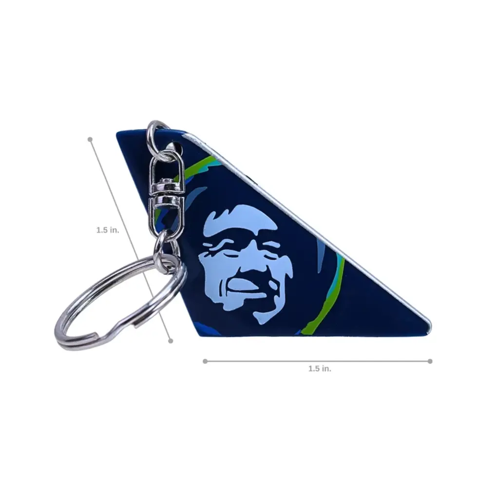 Alaska Logo Tail Keychain