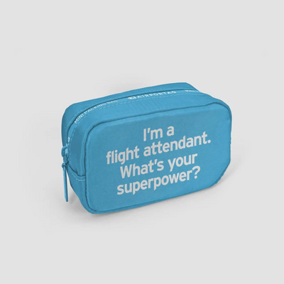 WHAT-1 MINI Flight Attendant Super Power Pouch Packing Bag