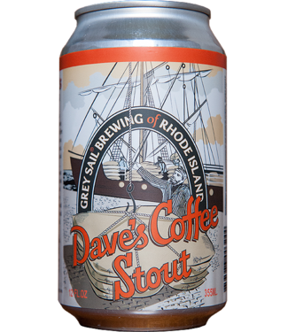 Grey Sail Dave's Coffee Stout 12oz can 6pk