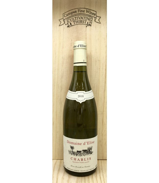 Domaine d'Elise Chablis 2023