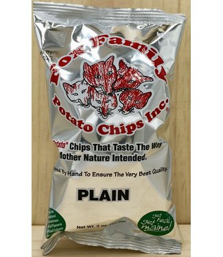 Fox Family Chips Plain 1.8oz bag