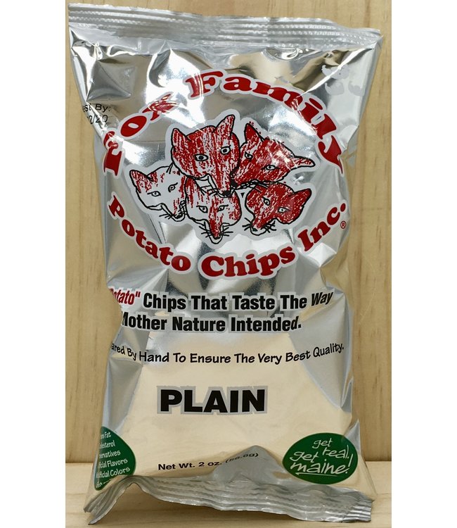 Fox Family Chips Plain 1.8oz bag