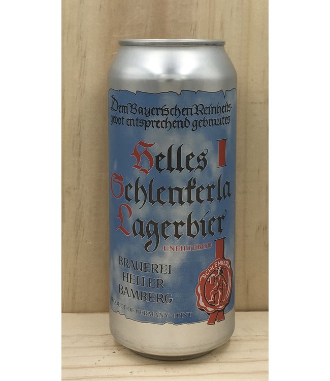 Aecht Schlenkerla Helles 16oz can 4pk