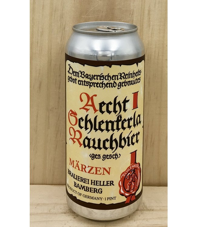 Aecht Schlenkerla Rauchbier Marzen 16oz can 4pk