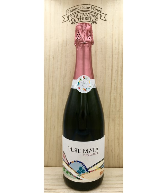 Pere Mata Cava NV Brut Nature Cupada Rose