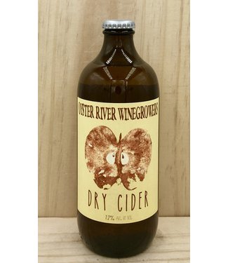 Oyster River Dry Cider pint bottle