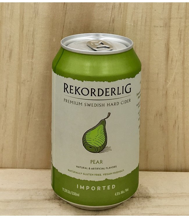 Rekorderlig Pear Cider 12oz can 4pk