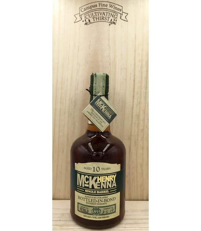 Henry Mckenna Bottled in Bond 10Yr 100 Proof 750ml