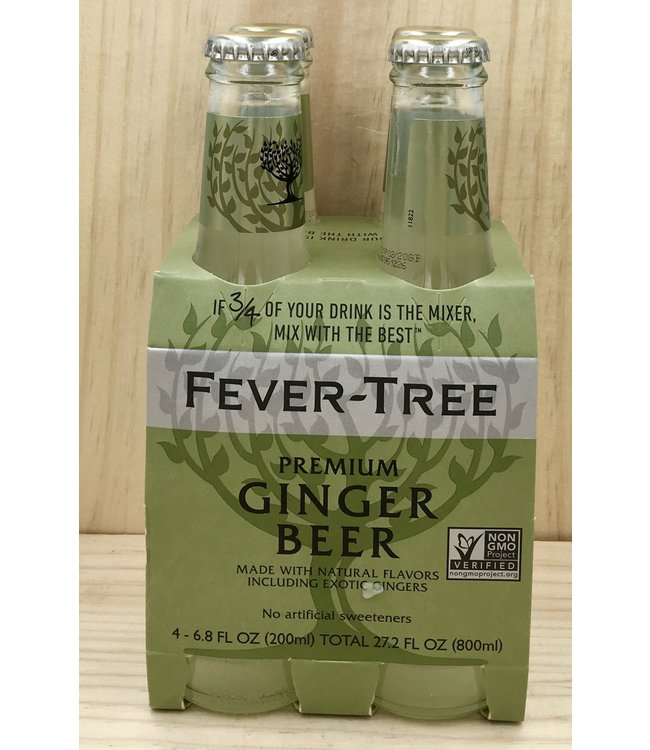 Fever Tree Ginger Beer 4pk