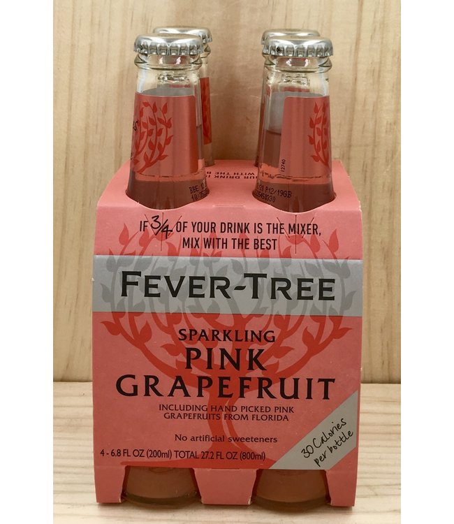 Fever Tree Sparkling Pink Grapefruit 4pk