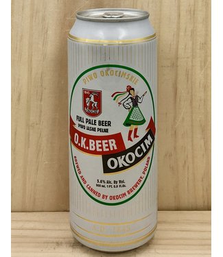 Okocim Beer 16.9oz 4pk can