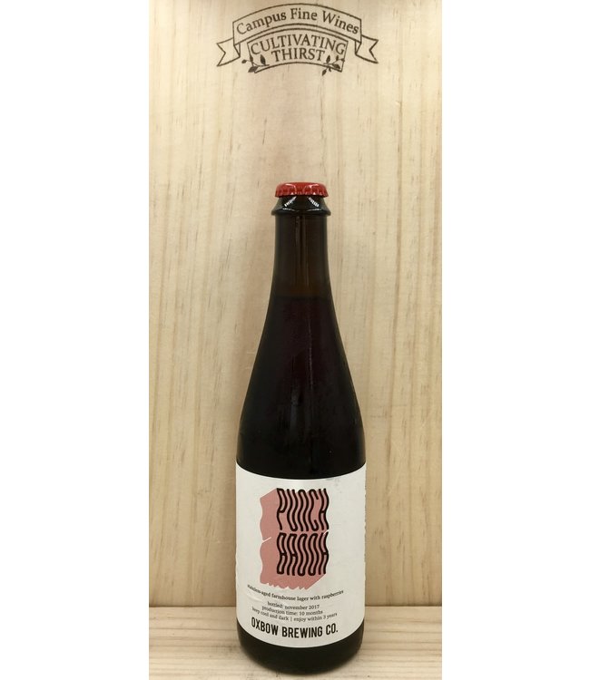 Oxbow Punch Brook farmhouse ale with raspberries 500ml