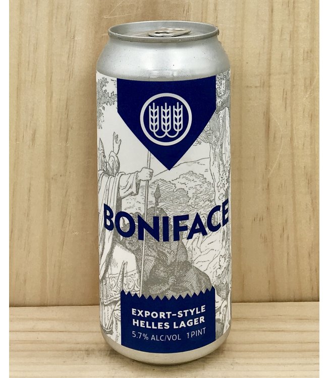 Schilling Boniface Export Helles 16oz can 4pk