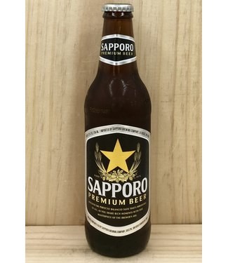 Sapporo Premium Beer 12oz bottle 6pk