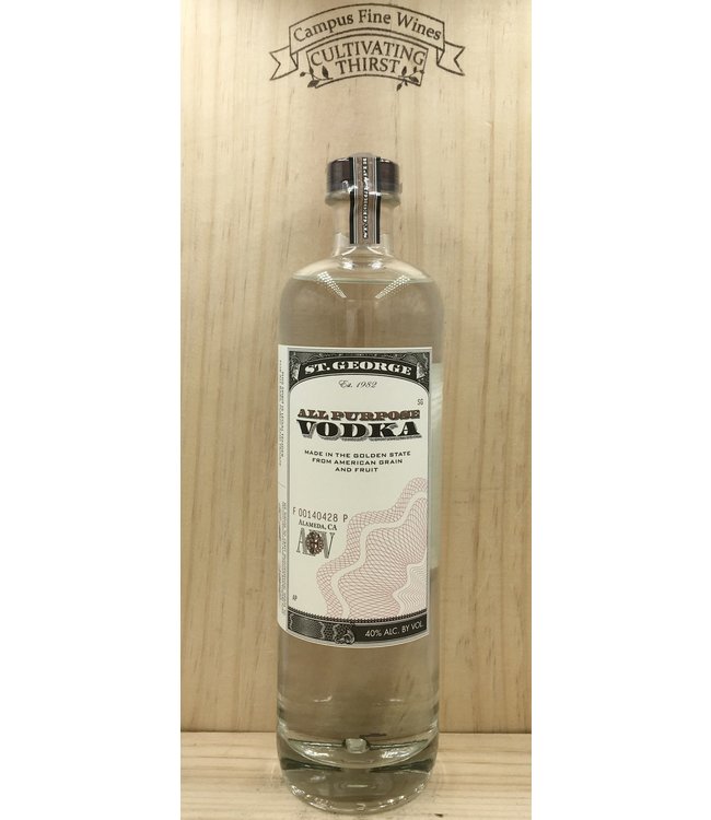 St George All Purpose Vodka 750ml