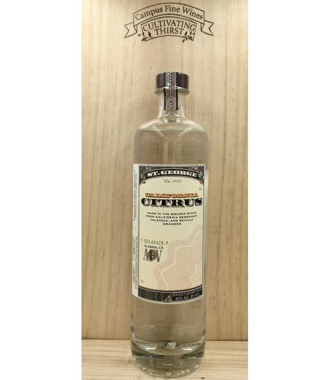 St George Citrus Vodka 750ml