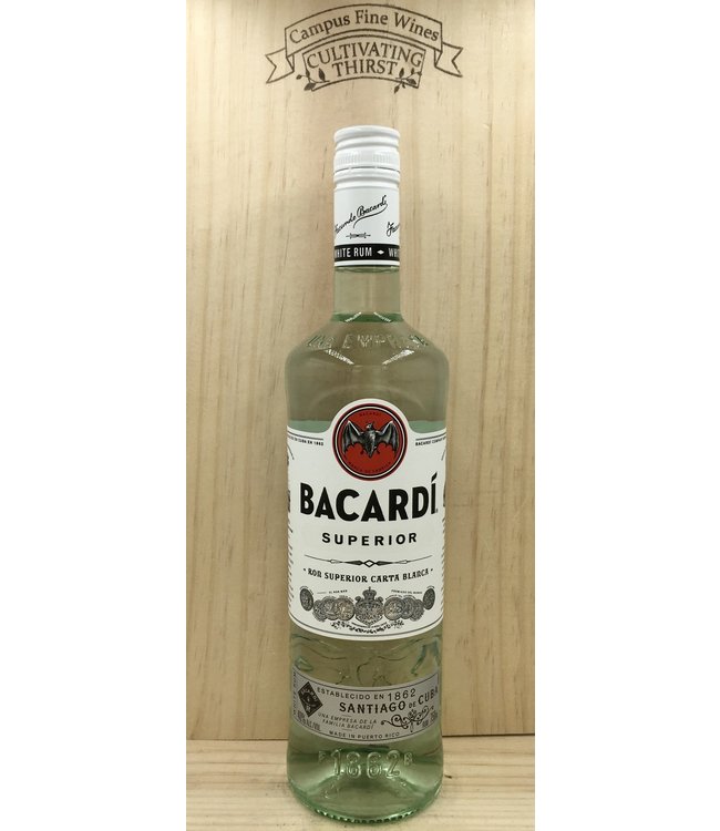 Bacardi Silver 750ml Campus Fine Wines