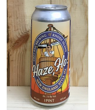 Grey Sail Haze, Ho! NEIPA 16oz can 4pk