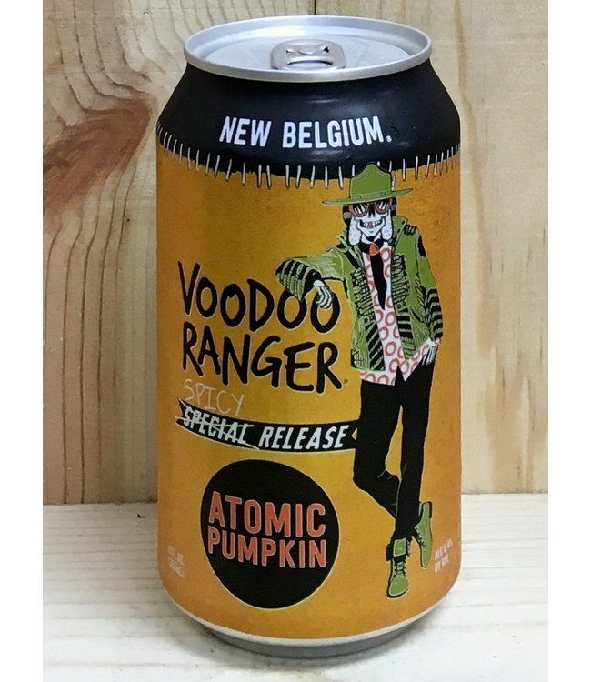 New Belgium Voodoo Ranger Atomic Pumpkin 12oz can 6pk