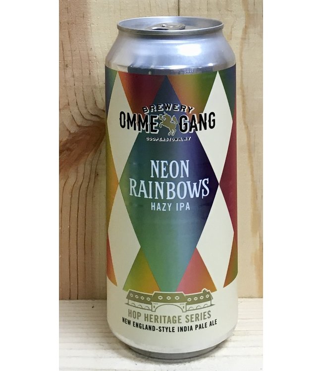 Ommegang Neon Rainbows Hazy IPA 12oz can 4pk