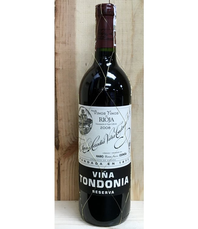 Lopez de Heredia VIna Tondonia Rioja Reserva 2012
