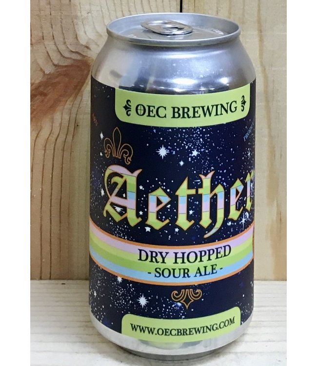 OEC Aether dry-hopped sour ale 12oz can 4pk